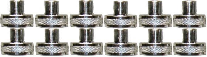 MFJ-7706P, 12-PACK NMO TO SO-239 ADAPTOR (610-2406)