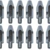 MFJ-7715P, 12PK, 3/8-24 TO .2~HOLE, WHIP FERRULES