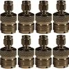 MFJ-7719P, 12-PACK, ADAPTOR, SMA MALE TO SO-239 (610-2119)