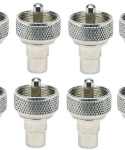 MFJ-7732P, 12-PK, ADAPTOR, PL-259 TO RCA PHONO JACK (610-2104