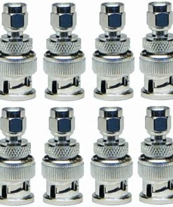 MFJ-7736P, 12-PK, ADAPTOR, BNC MALE TO SMA MALE