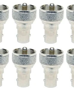 MFJ-7737P, 12-PK, ADAPTOR, PL-259 TO BNC FEMALE (610-2137)