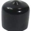 MFJ-7758P, 12-PACK, N/SO-239 PROTECTIVE CAP, VINYL, BLACK