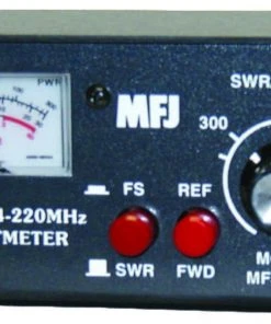 MFJ-812B, WATTMETER, VHF SWR/WATTMETER, 30, 300 WATTS