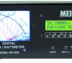 MFJ-828, DIGITAL SWR/WATTMETER, XMTER, W/FREQ.COUNTER