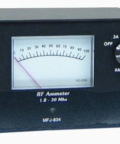 MFJ-834, RF IN-LINE CURRENT METER, COAX, 1-30MHz, 3AMP