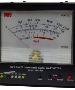 MFJ-869, GIANT AUTOMATIC DIGITAL SWR/WATTMETER, 1.8-60 MHz