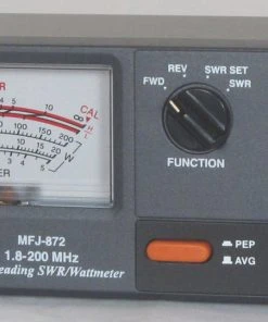 MFJ-872, WATTMETER, 1.8-200 MHz, 200 W
