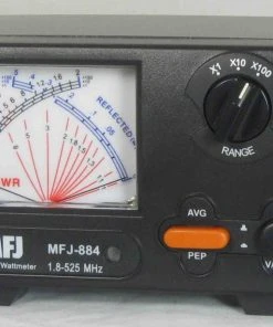 MFJ-884, X SWR/WATTMETER, 1.8-525 MHz, 200 W