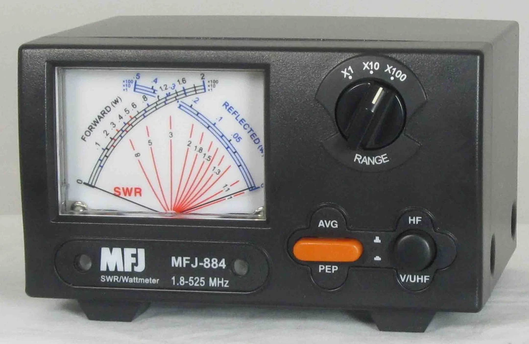 MFJ-884, X SWR/WATTMETER, 1.8-525 MHz, 200 W