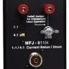 MFJ-911H, BALUN/UNBAL, SWITCHABLE, 1:1 OR 4:1, 10-160M, 300W