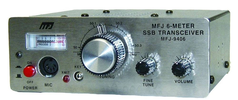 MFJ-9406X, TRANSCEIVER, SSB, 6-METER W/MIC