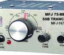 MFJ-9475X, TRANSCEIVER, SSB 75-METER WITH MICROPHONE