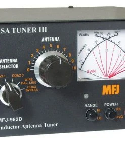 MFJ-962D, ANTENNA TUNER, 1.5 KW, 1.8-30 MHz, CN M, SW, BL