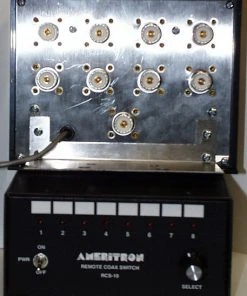 Ameritron RCS-10L, ANTENNA SWITCH, 8-P, LIGHTING PROTECTED
