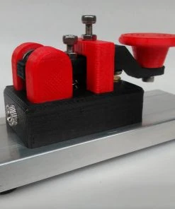 MFJ-566M, CW TELEGRAPH KEY, ON HEAVY METAL BASE