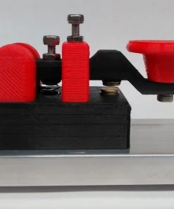 MFJ-566M, CW TELEGRAPH KEY, ON HEAVY METAL BASE