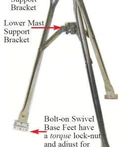Hygain Hy-Gain TP-3, TRIPODS, 3-FT, SELF-SUPPORTING, ROOF OR GROUND MT