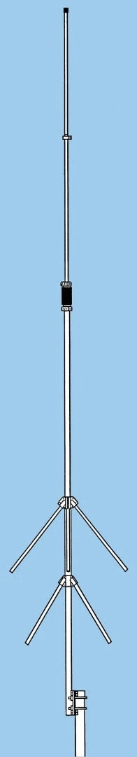 Hygain V-6R, COLLINEAR 5/8 WAVE VERTICAL 51-54 MHz 3DBD